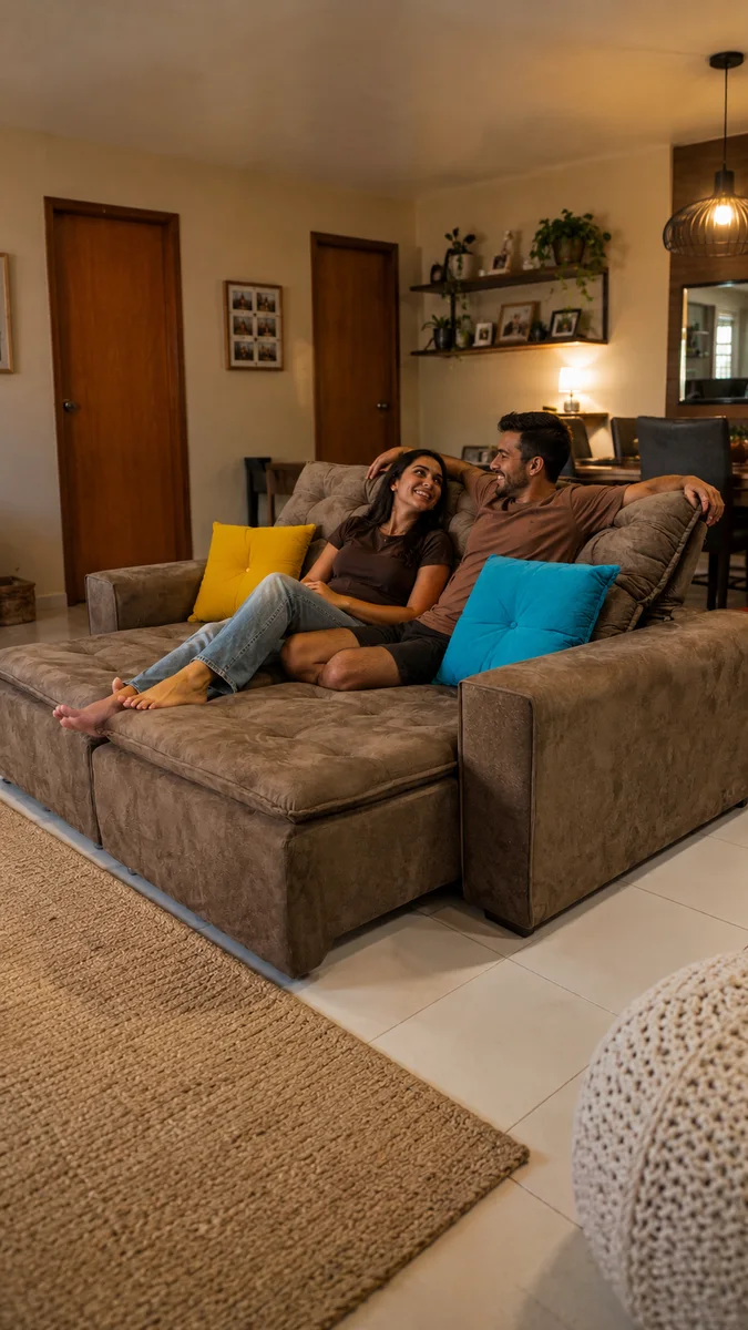 Ferrara — sofá sob medida PCR Móveis, referência 8